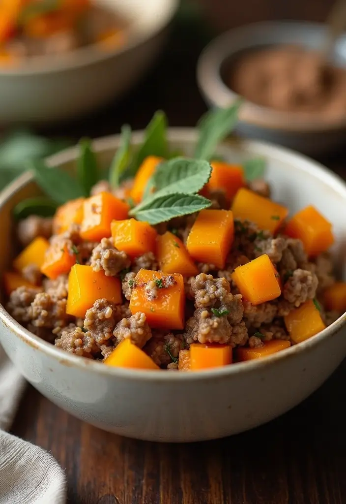 29 Healthy Hamburger Helper Recipes Made From Scratch - 18. Butternut Squash and Sage Hamburger Helper