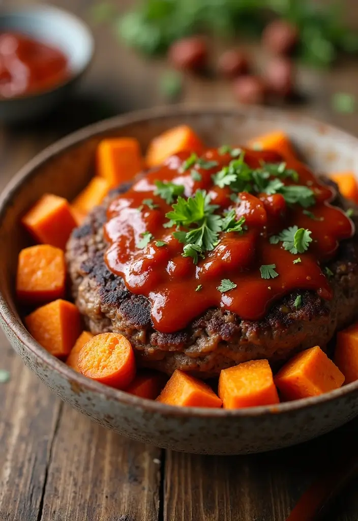 29 Healthy Hamburger Helper Recipes Made From Scratch - 19. BBQ Beef Sweet Potato Hamburger Helper