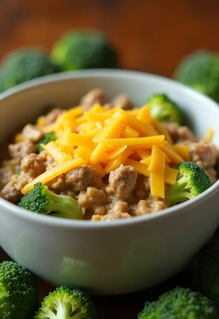 29 Healthy Hamburger Helper Recipes Made From Scratch - 2. Cheesy Broccoli Hamburger Helper