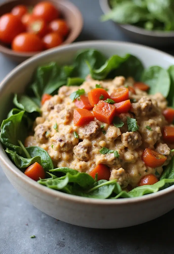 29 Healthy Hamburger Helper Recipes Made From Scratch - 7. Creamy Vegan Hamburger Helper