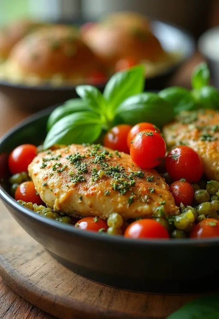 29 Healthy Hamburger Helper Recipes Made From Scratch - 8. Pesto Chicken Hamburger Helper