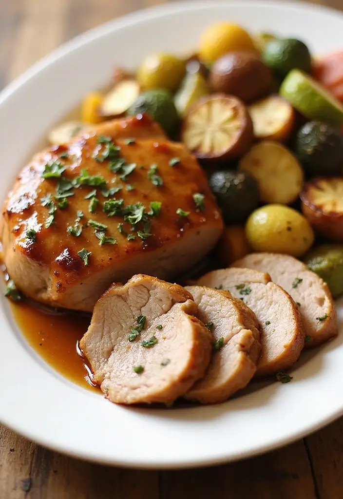 29 Healthy Pork Tenderloin Recipes That Stay Tender - 21. Maple Mustard Glazed Pork Tenderloin