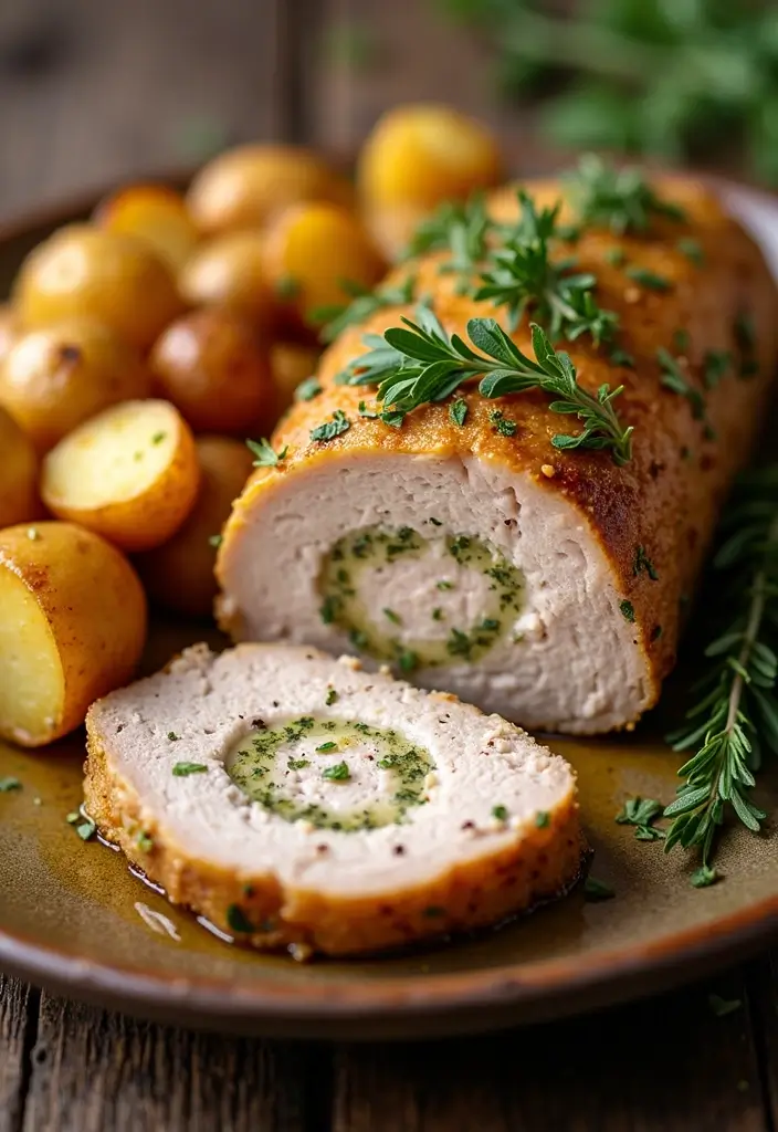 29 Healthy Pork Tenderloin Recipes That Stay Tender - 25. Mustard Herb Pork Tenderloin