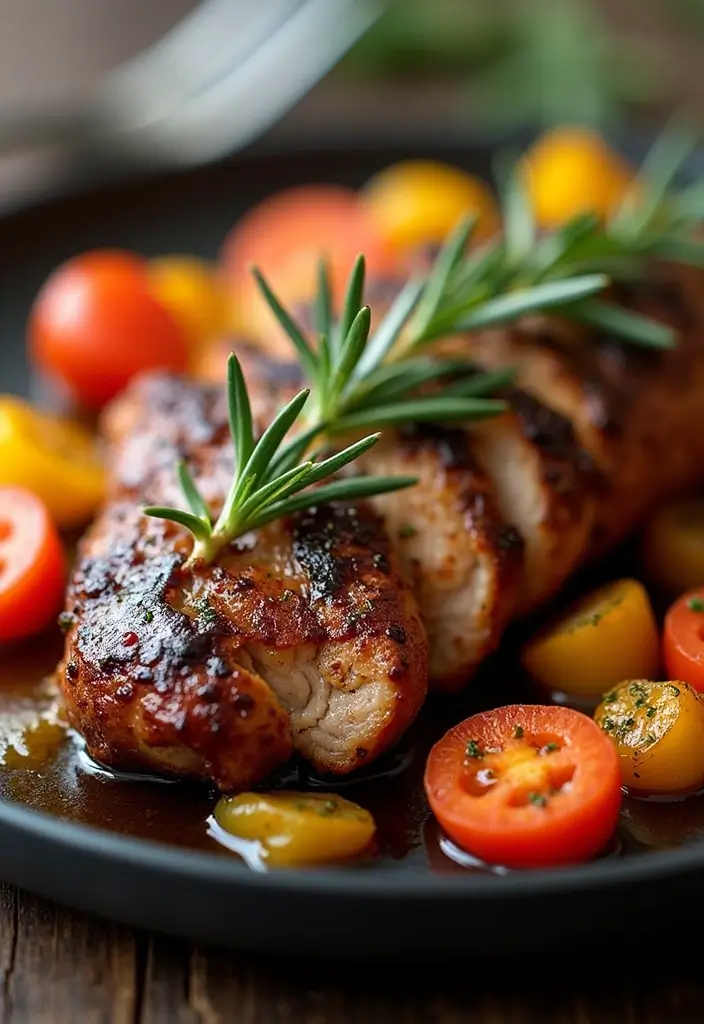 29 Healthy Pork Tenderloin Recipes That Stay Tender - 5. Balsamic Glazed Pork Tenderloin
