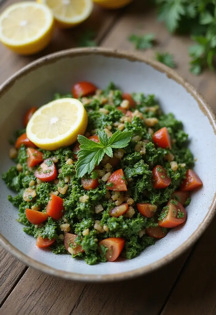 29 Healthy Side Dishes for Chicken That Complete the Meal - 18. Mediterranean Tabbouleh