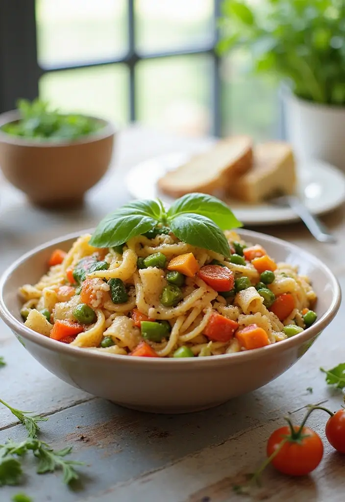 29 Pasta Primavera Recipes Healthy Dinners Full of Veggies - 10. Veggie-Loaded Pasta Primavera