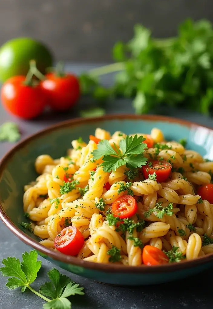 29 Pasta Primavera Recipes Healthy Dinners Full of Veggies - 26. Cilantro Lime Pasta Primavera