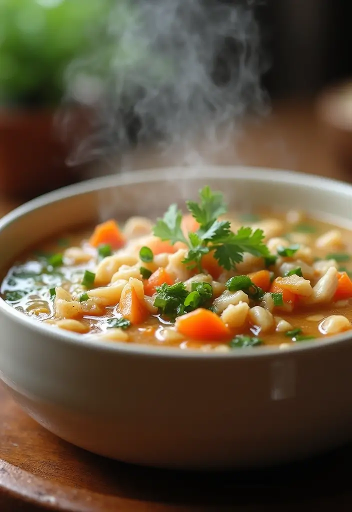 29 Rotisserie Chicken Recipes Healthy and Time-Saving - 4. Chicken and Vegetable Soup