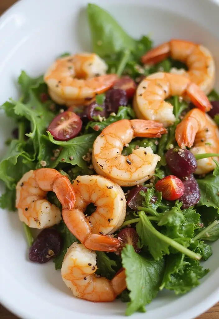 29 Shrimp Salad Recipes Healthy and Refreshing - 28. Shrimp and Chia Seed Salad
