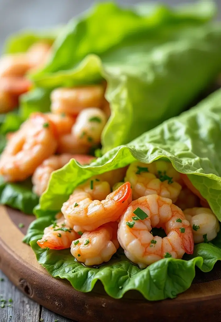 29 Shrimp Salad Recipes Healthy and Refreshing - 9. Shrimp Salad Wraps