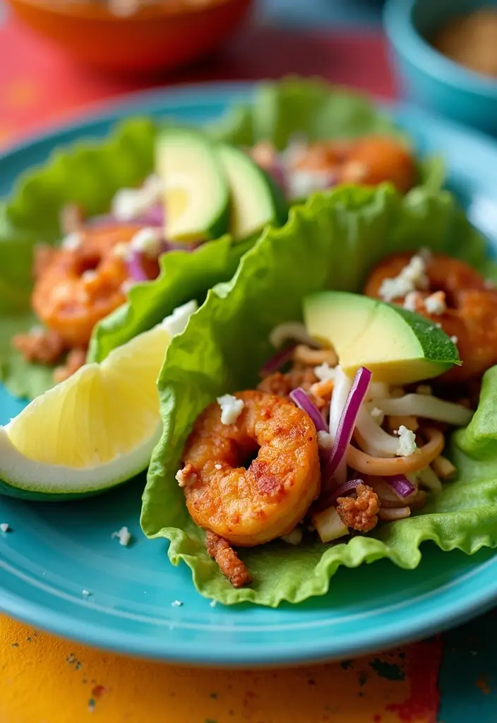 29 Trim Healthy Mama Recipes for Every Meal - 17. Spicy Shrimp Tacos