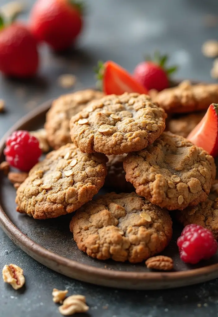 29 Trim Healthy Mama Recipes for Every Meal - 18. Oatmeal Breakfast Cookies